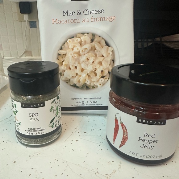 ISO -Not For Sale Epicure MAC and Cheese, Red Pepper Jelly and SPG - Picture 1 of 1
